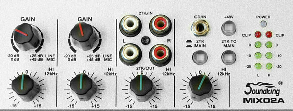 Table de mixage analogique Soundking MIX02A - 9