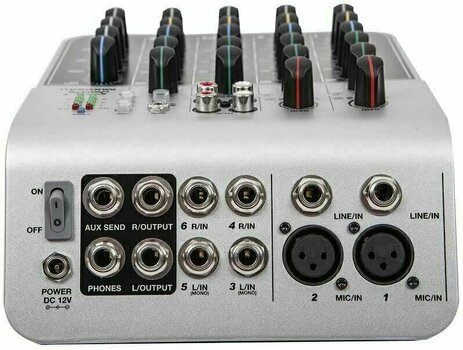 Analogni mix pult Soundking MIX02A USB Mixing Console - 9