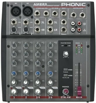 Mixer analog Phonic AM220 - 2