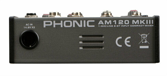 Mikser analogowy Phonic AM 120 MKIII - 2