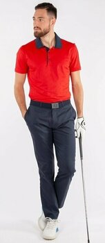 Polo trøje Galvin Green Mayson Ventil8+ Mens Polo Shirt Red/Navy L - 7