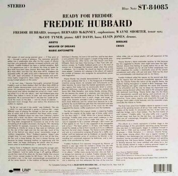 Vinylplade Freddie Hubbard - Ready For Freddie (Blue Note Classic) (LP) - 4