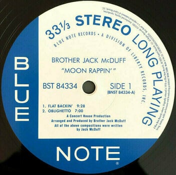 Vinylplade Jack Mcduff - Moon Rappin' (Blue Note Classic) (LP) - 3