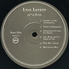 Disco in vinile Lyle Lovett - 12th Of June (LP) - 1