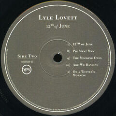 Disco in vinile Lyle Lovett - 12th Of June (LP) - 2