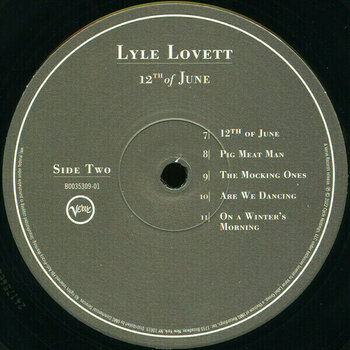 Vinylplade Lyle Lovett - 12th Of June (LP) - 3