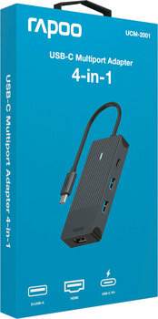 USB Hub Rapoo UCM-2001 - 6