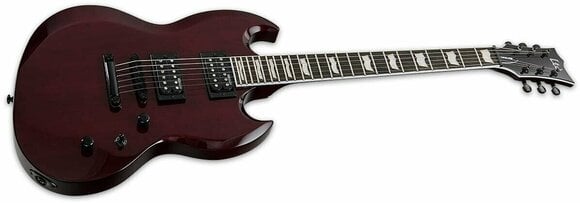 Electric guitar ESP LTD Viper-256 SeeThru Black Cherry - 3