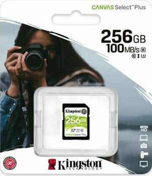 Speicherkarte Kingston 256GB SDXC Canvas Plus UHS-I SDS2/256GB - 2