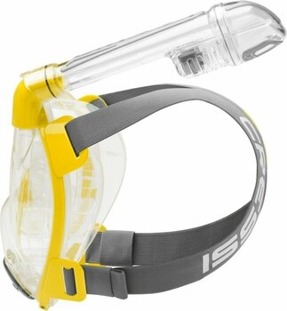 Diving Mask Cressi Duke Dry Full Face Mask Clear/Yellow S/M - 2