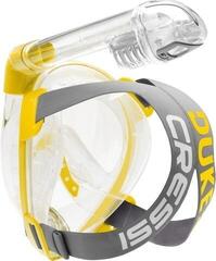 Maska za potapljanje Cressi Duke Dry Yellow/Transparent - 2