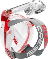 Tauchermaske Cressi Duke Dry Red/Transparent - 2