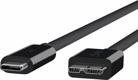 USB-kabel Belkin USB 3.1 USB-C to Micro B 3.1 F2CU031bt1M-BLK USB-kabel 0,9 m - 2