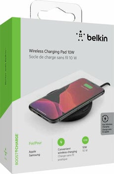 Carregador sem fios Belkin Wireless Charging Pad & Micro USB Cable Preto - 2