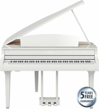 Piano grand à queue numérique Yamaha CLP-795 GPWH Polished White Piano grand à queue numérique - 2