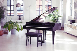 Piano de cola grand digital Yamaha CLP-795 GP Piano de cola grand digital Black - 7