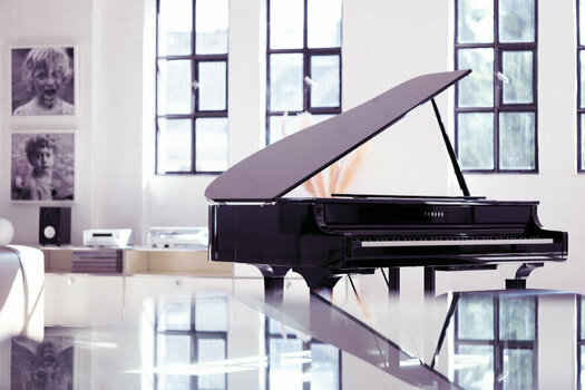 Cyfrowy grand fortepian Yamaha CLP-795 GP Czarny Cyfrowy grand fortepian - 10
