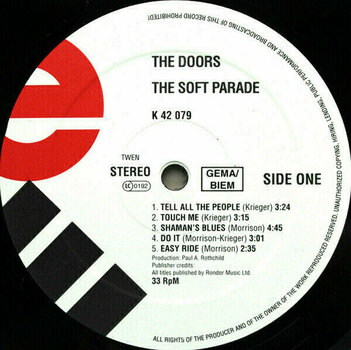 Vinyl Record The Doors - The Soft Parade (LP) - 2