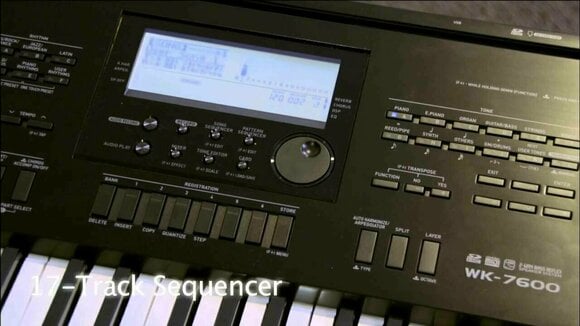 Keyboard s dynamikou Casio WK 7600 - 4