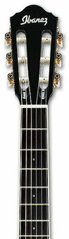 Klassisk gitarr med förförstärkare Ibanez AEG 10N II BK - 2