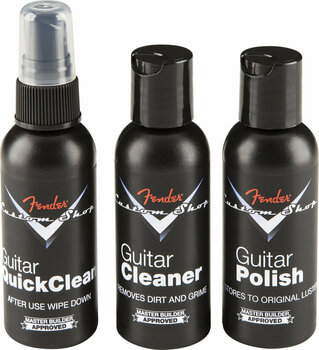 Produit de nettoyage et entretien pour guitares Fender Custom Shop Cleaning Kit, 3 Pack - 2