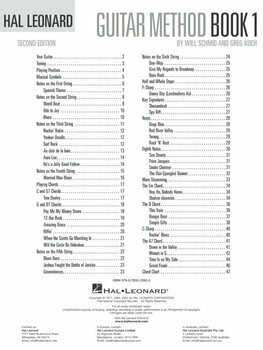 Music sheet for guitars and bass guitars Hal Leonard Guitar Method Book 1 (2nd editon) Music Book - 2