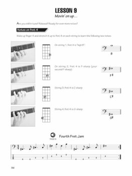 Sheet Music for Bass Guitars Hal Leonard FastTrack - Bass Guitar 1 Starter Pack Music Book - 4