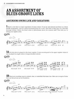Music sheet for wind instruments Steve Cohen 100 Authentic Blues Harmonica Licks Music Book - 3