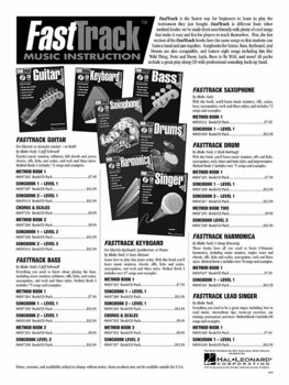 Partituri pentru instrumente de suflat Hal Leonard FastTrack - Alto Saxophone Method 1 Partituri - 4