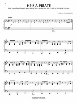 Noty pre klávesové nástroje Hal Leonard Pirates of the Caribbean Piano Noty - 5