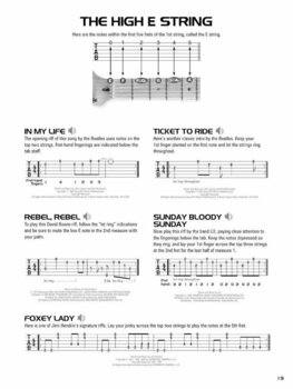 Noten für Gitarren und Bassgitarren Hal Leonard Guitar Tab Method Noten - 4