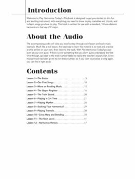Nodeblad til blæseinstrumenter Hal Leonard Play Harmonica Today! Level 1 Musik bog - 2