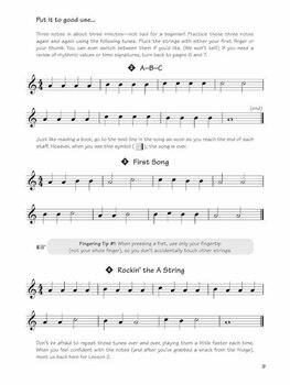 Noten für Ukulele Hal Leonard FastTrack - Ukulele Method 1 Noten - 3