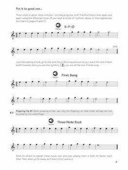 Partitura para guitarras e baixos Hal Leonard FastTrack - Guitar Method 1 Livro de música - 4