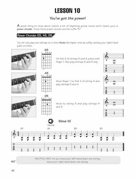 Partitura para guitarras e baixos Hal Leonard FastTrack - Guitar Method 1 Livro de música - 5