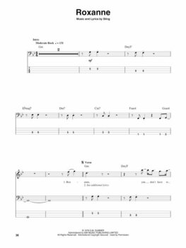 Spartiti Musicali per Basso The Police Bass Guitar Spartito - 4