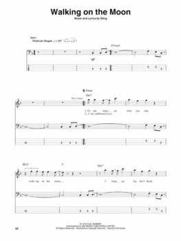Spartiti Musicali per Basso The Police Bass Guitar Spartito - 5
