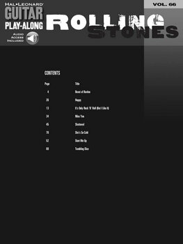 Noten für Gitarren und Bassgitarren Hal Leonard Guitar Rolling Stones Noten - 2