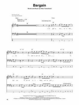 Partitions pour basse The Who Bass Guitar Partition - 4