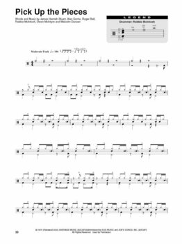 Partituri pentru tobe și percuție Hal Leonard Funk Drums Partituri - 4