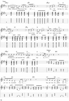 Noty pre gitary a basgitary Hal Leonard Guitar Play-Along Volume 155: The Unplugged Noty - 5