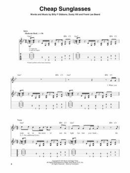 Music sheet for guitars and bass guitars ZZ Top Guitar Play-Along Volume 99 Music Book - 3