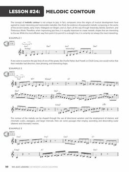 Music sheet for pianos Hal Leonard Keyboard Lesson Goldmine: 100 Jazz Lessons Music Book - 6