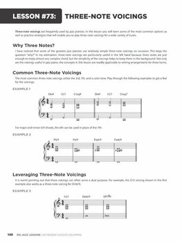 Noten für Tasteninstrumente Hal Leonard Keyboard Lesson Goldmine: 100 Jazz Lessons Noten - 7