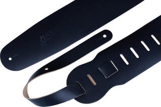 Λουράκι κιθάρας Levy's Lead Leather 3.5 Λουράκι κιθάρας Black - 1