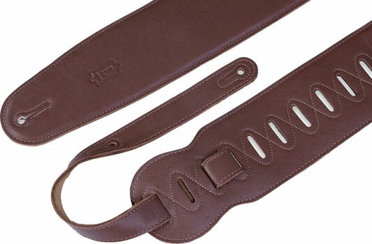 Leather guitar strap Levys M4GF Leather guitar strap Brown - 2
