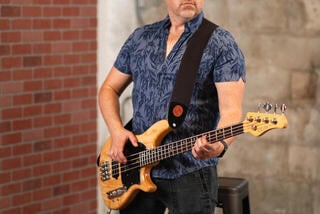 Колан за китара Levy's Signature Cotton 3.0 Standard Black Колан за китара - 3