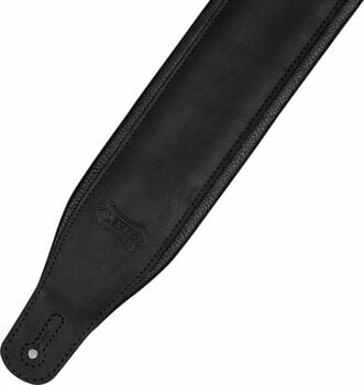 Leather guitar strap Levys PM32BH Leather guitar strap Black - 2