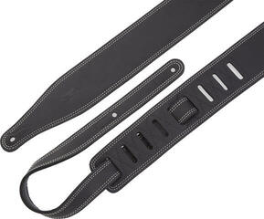 Gitarrengurt Levy's Like Butter 2.5  Double Stitched Black Gitarrengurt - 2