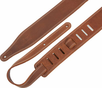 Leather guitar strap Levys M17BDS Leather guitar strap Brown - 3
